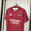 Camisa do Arsenal Pré-Jogo 26/27 Torcedor Vermelha