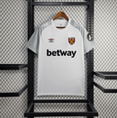 Camisa do West Ham United Treino 24/25 Torcedor Branca