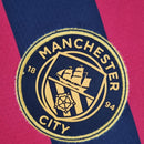 Camisa do Manchester City II 22/23 Torcedor Preta e Vermelha