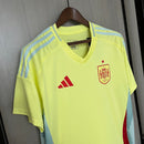 Camisa Seleção da Espanha II 2024 Torcedor Amarela