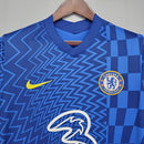 Camisa do Chelsea I 21/22 Torcedor Azul