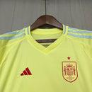 Kit infantil seleção da Espanha II 2024 Torcedor Amarela