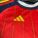 Kit infantil seleção da Espanha I 2026 Torcedor Vermelha