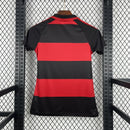Camisa Feminina do Flamengo I 26/27 Torcedor Preto e Vermelho