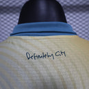 Camisa do Manchester City IIII 24/25 JOGADOR Amarela