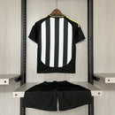 Kit infantil do Atlético Mineiro I 25/26 Torcedor Preto e Branco