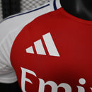 Camisa do Arsenal I 24/25 JOGADOR Vermelha