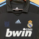 Camisa do Real Madrid II 09/10 Torcedor Preta RETRO