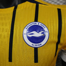 Camisa do Brighton II 24/25 JOGADOR Amarelo