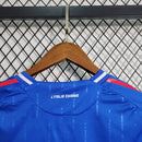 Camisa da Itália I 2024 Torcedor Azul